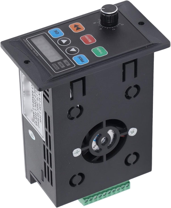 1,1 KW Frequenzumrichter, 1 PH 176-264 V Eingang, 3 PH 0-220 V 1,1 KW 6 A Ausgang, Kupferkernspulen,
