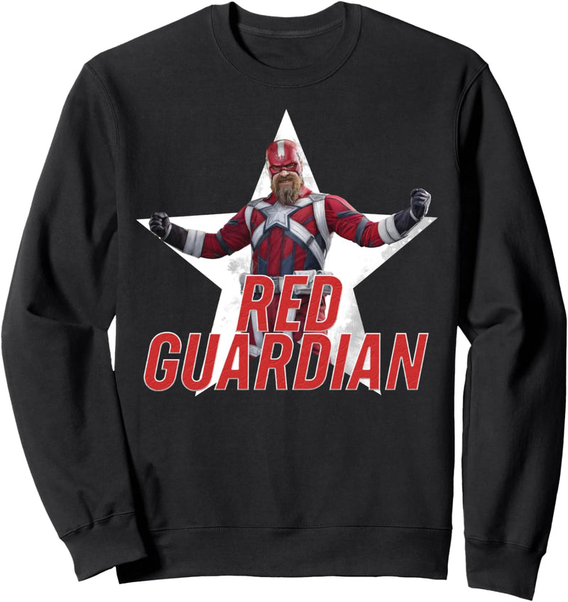 Marvel Black Widow Red Guardian Star Portrait Sweatshirt