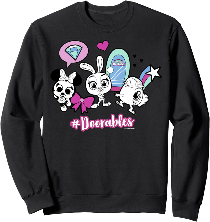 Disney Doorables Trio Outline Portraits Sweatshirt