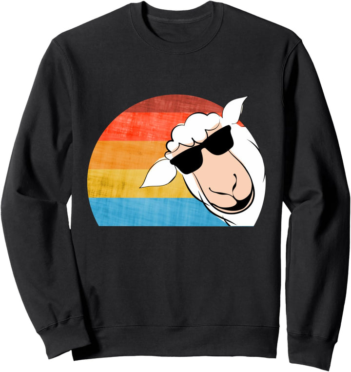 LUSTIGES SCHAF MIT SONNENBRILLE Sweatshirt