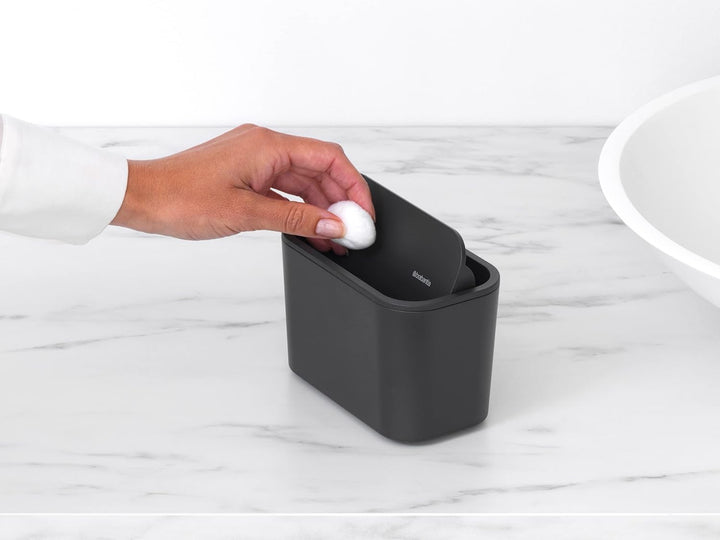 Brabantia - Mindset Abfallbehälter - Für Kleine Abfälle - Abnehmbarer Schwingdeckel - Pflegeleicht -