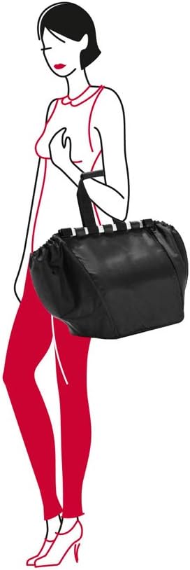 reisenthel easyshoppingbag 2tlg. Einkaufstasche Einkaufsbeutel shoppingbag easybag (black + black),