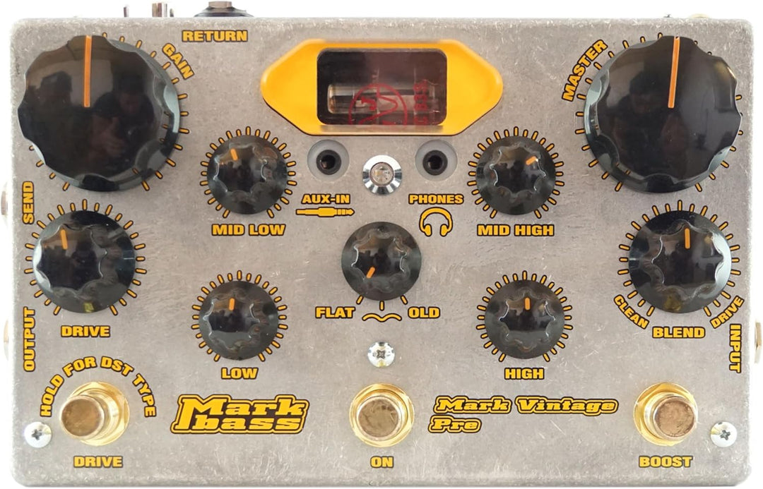 MARKBASS Mark Vintage Vorverstärker für niedriges Fussventil