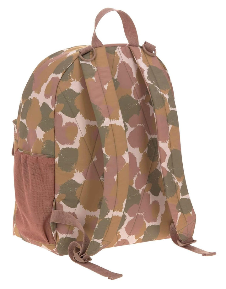 LÄSSIG Baby Wickelrucksack mit Wickelunterlage, Kinderwagenbefestigung/Casual Urban Backpack Tinted