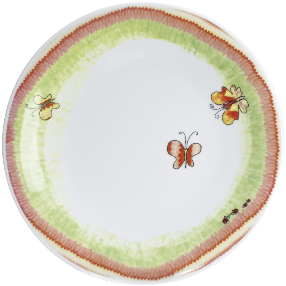 KAHLA 323460A76646C Kids Frühstücksteller 21,5 cm Blumenfee | Frühstücksteller mit Feen Design aus P