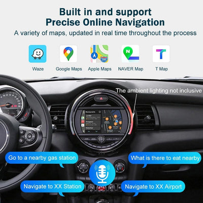 Auto Radio Autospieler GPS Navi Navigation Carplay/Android Autoradio 9 Zoll HD-Touchscreen, Ersatz f