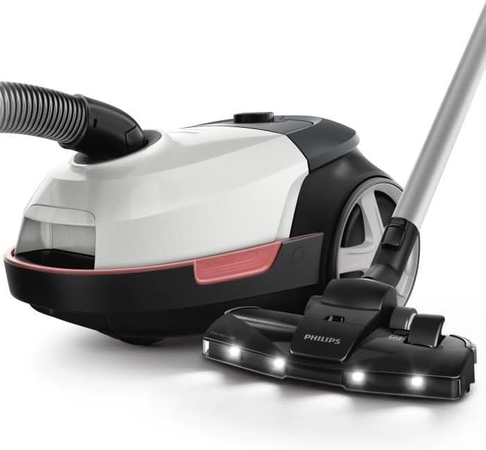 Bodenstaubsauger mit Beutel - PHILIPS XD6122/12 - 900 W - 4 L - Polarweiss