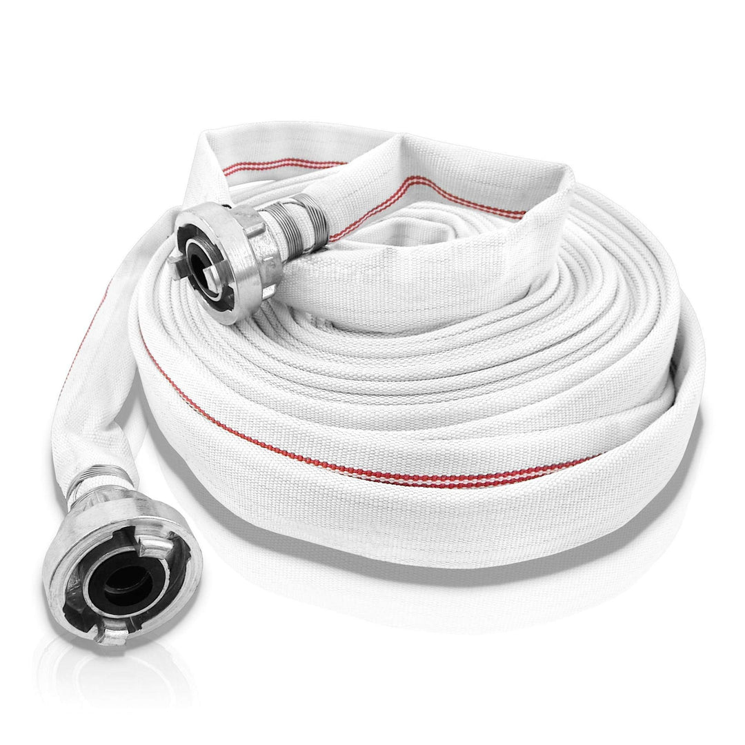 Textil Flachschlauch 1" - 20 m Bauschlauch mit D-Storz Kupplungen
