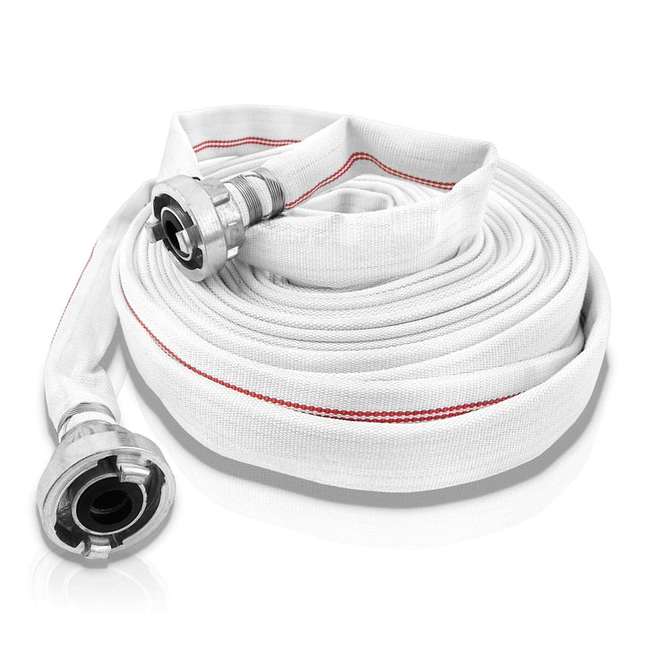 Textil Flachschlauch 1" - 20 m Bauschlauch mit D-Storz Kupplungen
