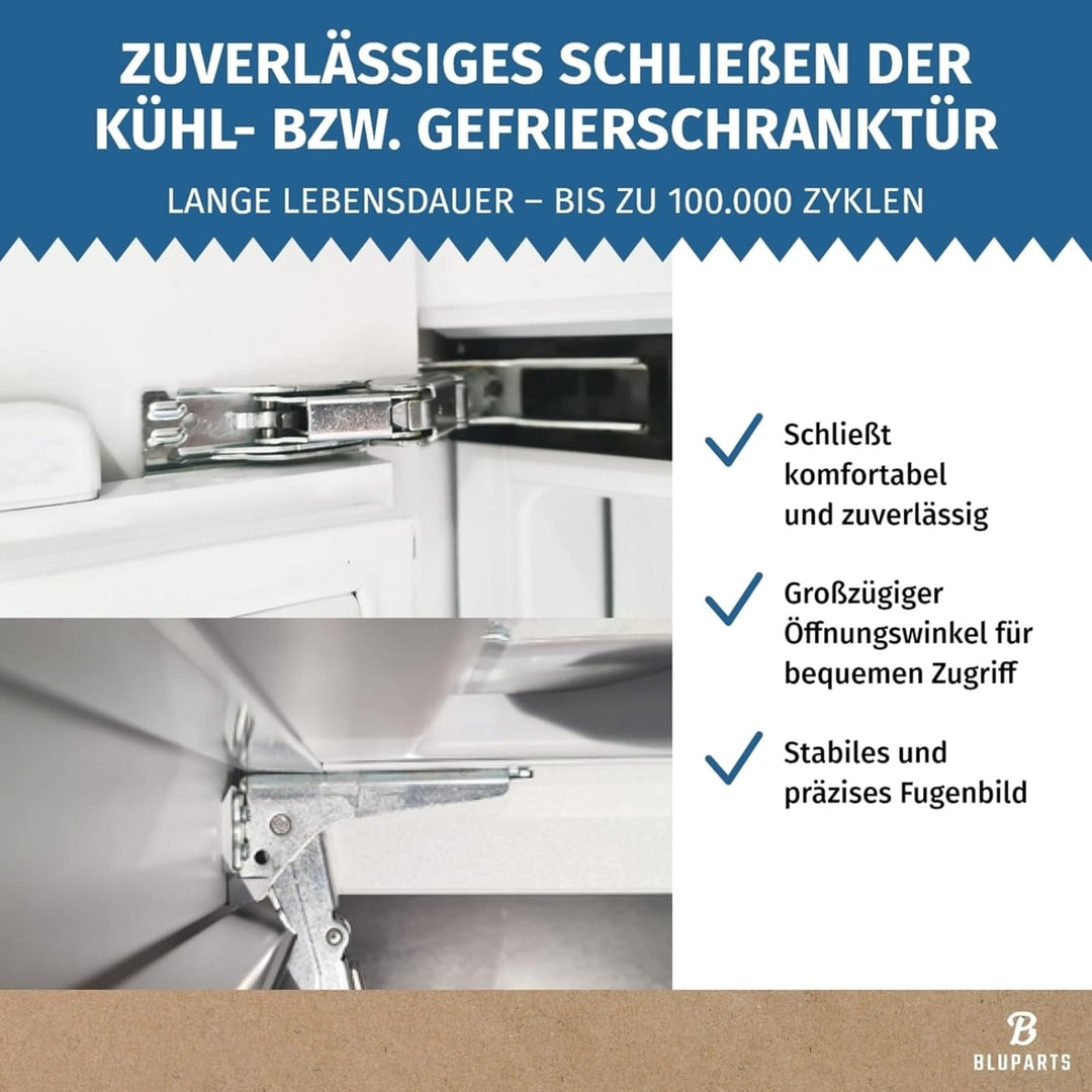 LUTH Premium Profi Parts Türscharnier Set Oben unten kompatibel mit AEG 4055504197 2211202045 in Küh