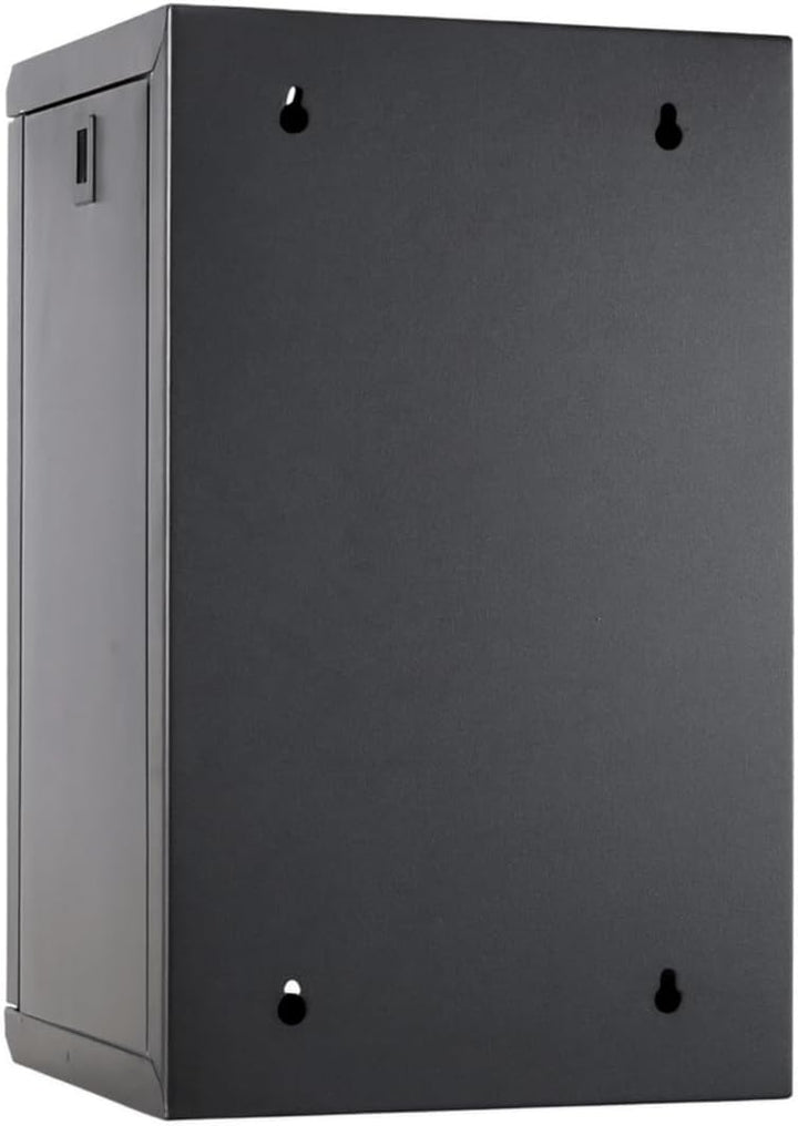 DSIT 12 HE - 10 Zoll Serverschrank - mit Glastür (BxTxH) 312x310x618mm - Schwarz - Abschliessbar - f