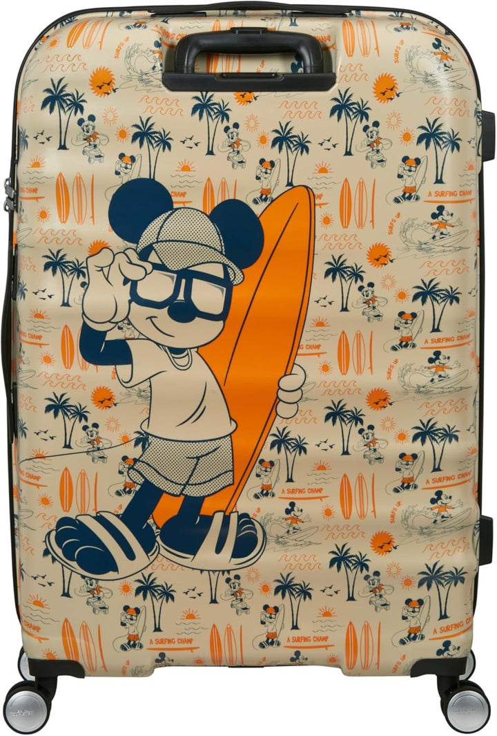 American Tourister Wavebreaker Disney - Mickey Mouse Hartschalenkoffer Mittelgross (67 cm), Reisekof