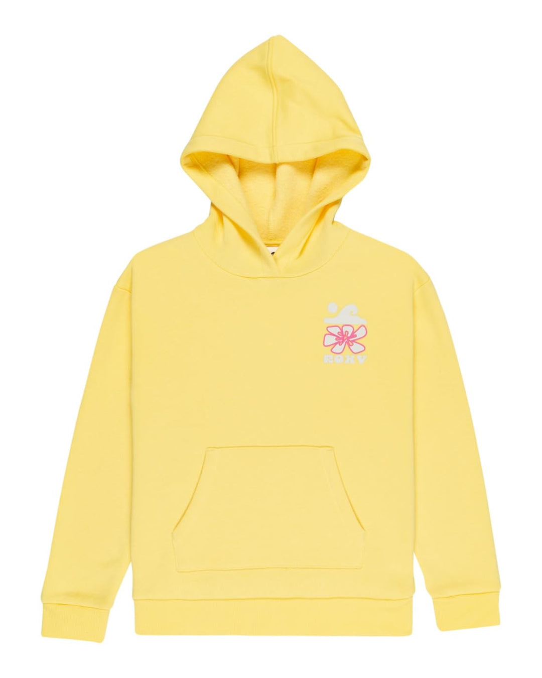 Roxy Mädchen Surf Feeling Hoodie Brushed Pullover Sweater 12 Jahre Lemon Drop, 12 Jahre Lemon Drop