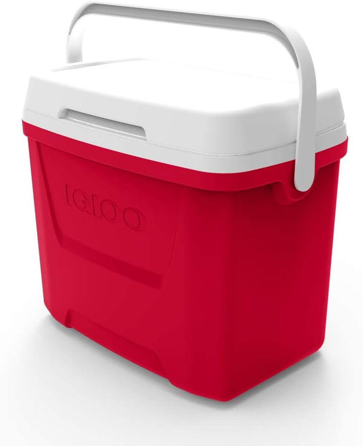 Igloo Outdoor Laguna 28 Roller Cool Box 26 Liter Rot, 26 Liter Rot
