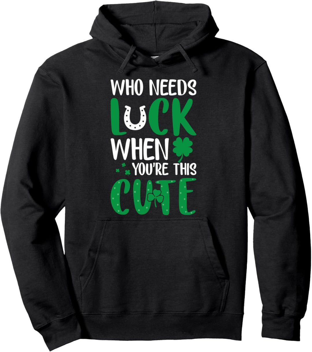 Niedliches Glück, Irland, irisch, stolz Pullover Hoodie