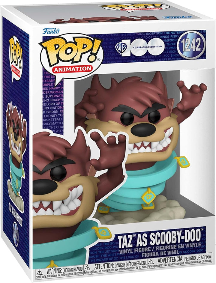 Funko Pop! Animation: HB - Tasmanian Taz Devil - Taz As Scooby - Tasmanischer Teufel - Looney Tunes