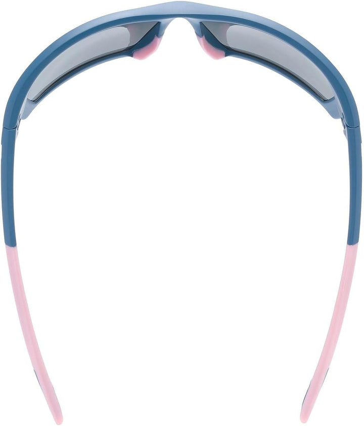 Uvex Unisex Uvex Sportstyle 225 Sportbrille (1er Pack) Einheitsgrösse Blue Matt Rose/Silver, Einheit