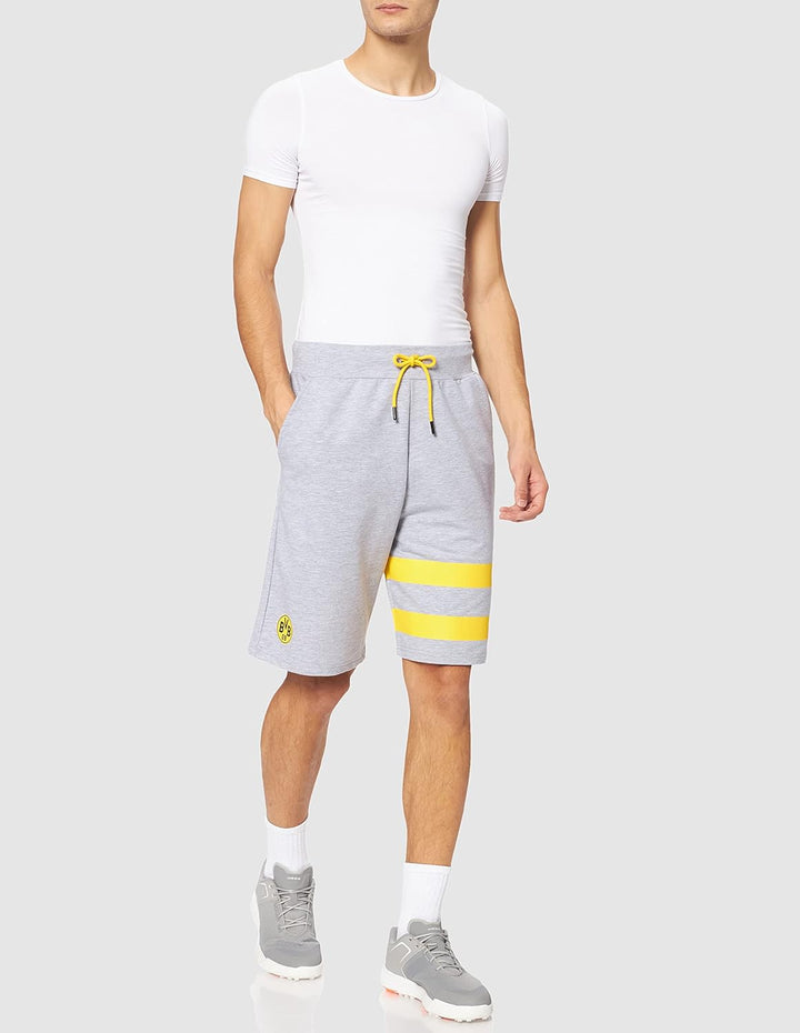 Borussia Dortmund BVB Shorts grau, S Grau