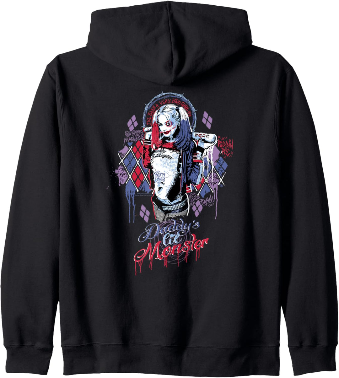 Suicide Squad Harley Quinn Bad Girl Kapuzenjacke