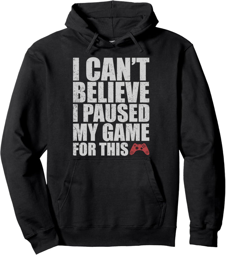 Ich kann es nicht glauben Gamer Pullover Hoodie