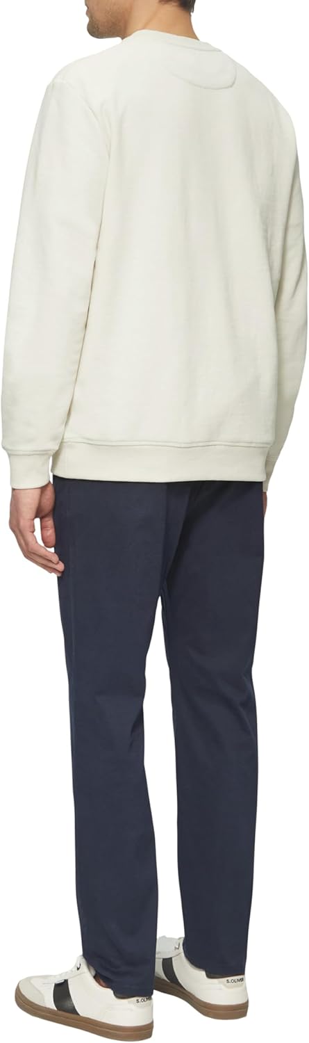 s.Oliver Sweatshirt aus Baumwollmix mit Crew Neck S 0330_wollweiss, S 0330_wollweiß