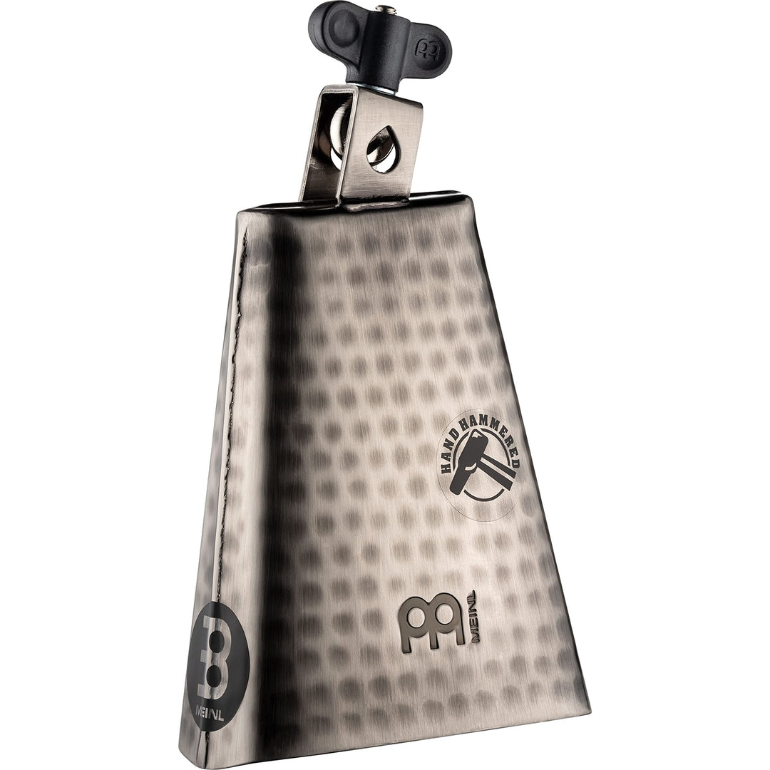 Meinl Percussion STB625HH-S Cowbell, handgehämmert, 15,88 cm (6,25 Zoll) Länge, steel
