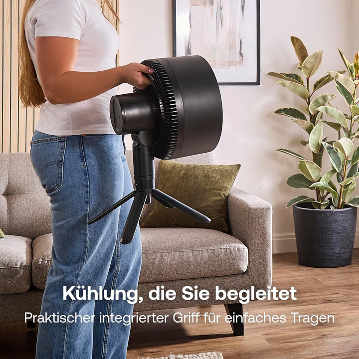 DIMPLEX DUOCOOL 2-in-1 Smart Akku Ventilator, Standventilator & Tischventilator mit 45h Akkulaufzeit