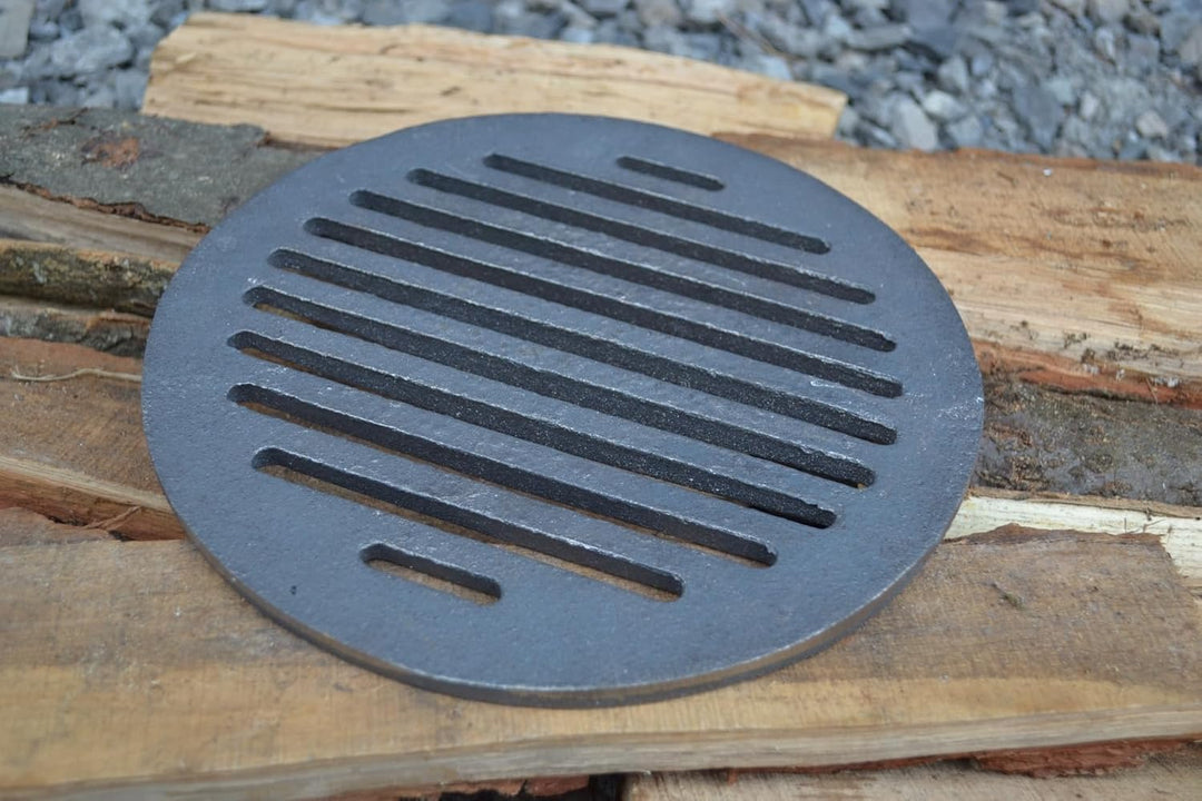 SEZAM Durchmesser Ø25 cm Gussrost Ofenrost Rundrost Ascherost Gussrost verschiedene Durchmesser, Kam