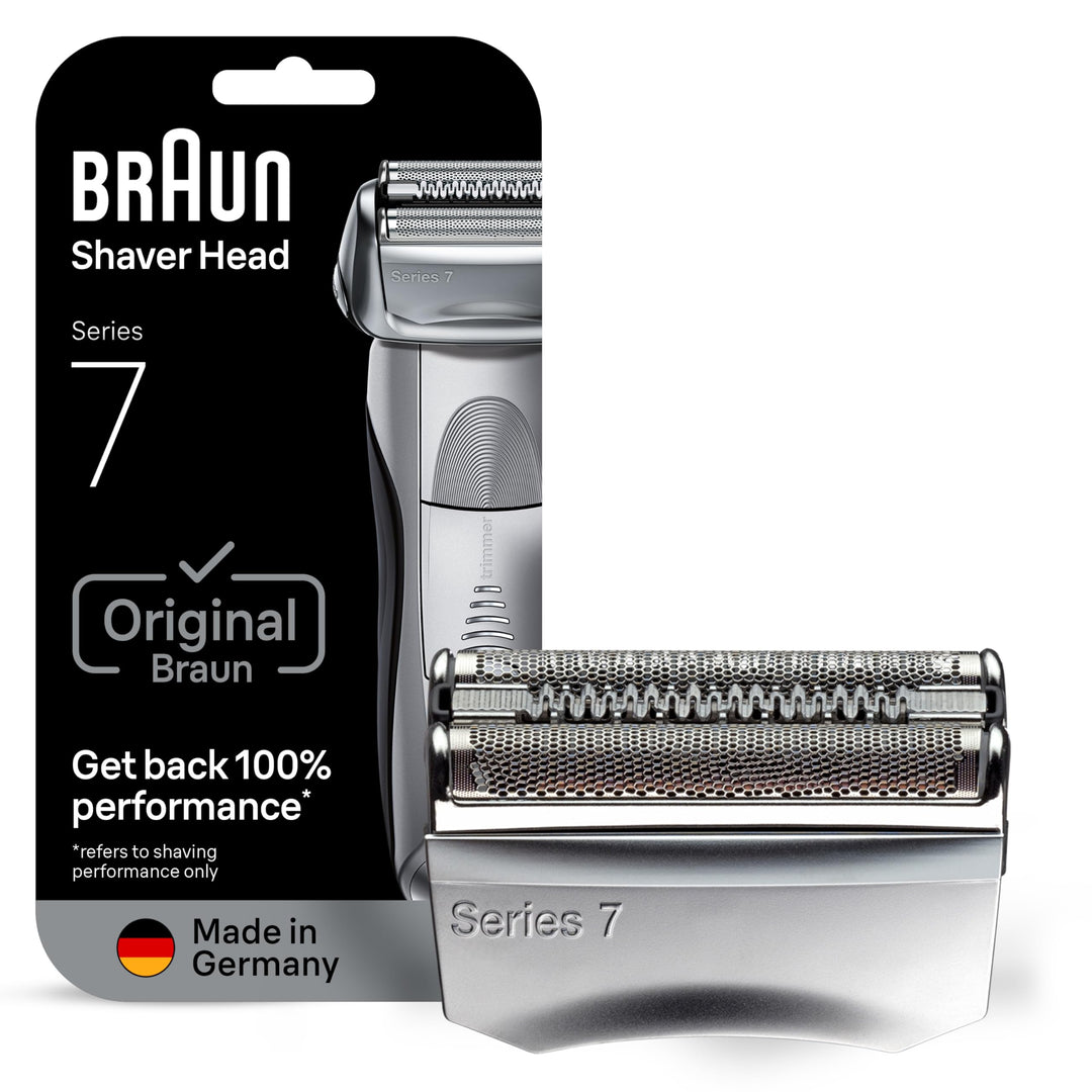 Braun Series 7 70S Scherkopfersatz für Elektrorasierer, Silber 70er Jahre Ersatzkopf, 70er Jahre Ers