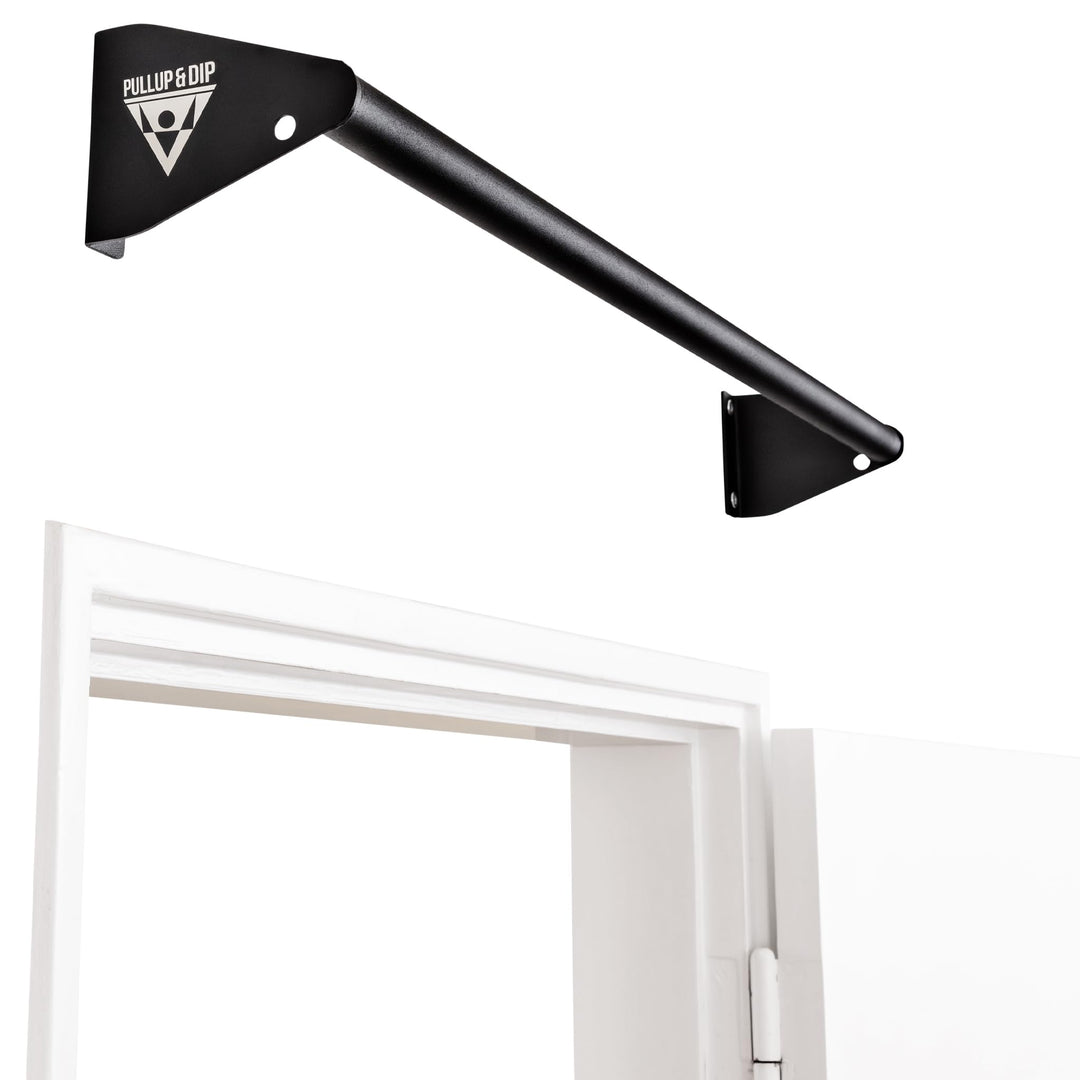 PULLUP & DIP Klimmzugstange zur Wandmontage über Türrahmen – Stabile Reckstange für Home Gym – Ideal