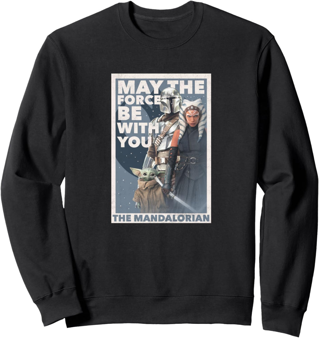 Star Wars: The Mandalorian Ahsoka May The Force Poster R13 Sweatshirt