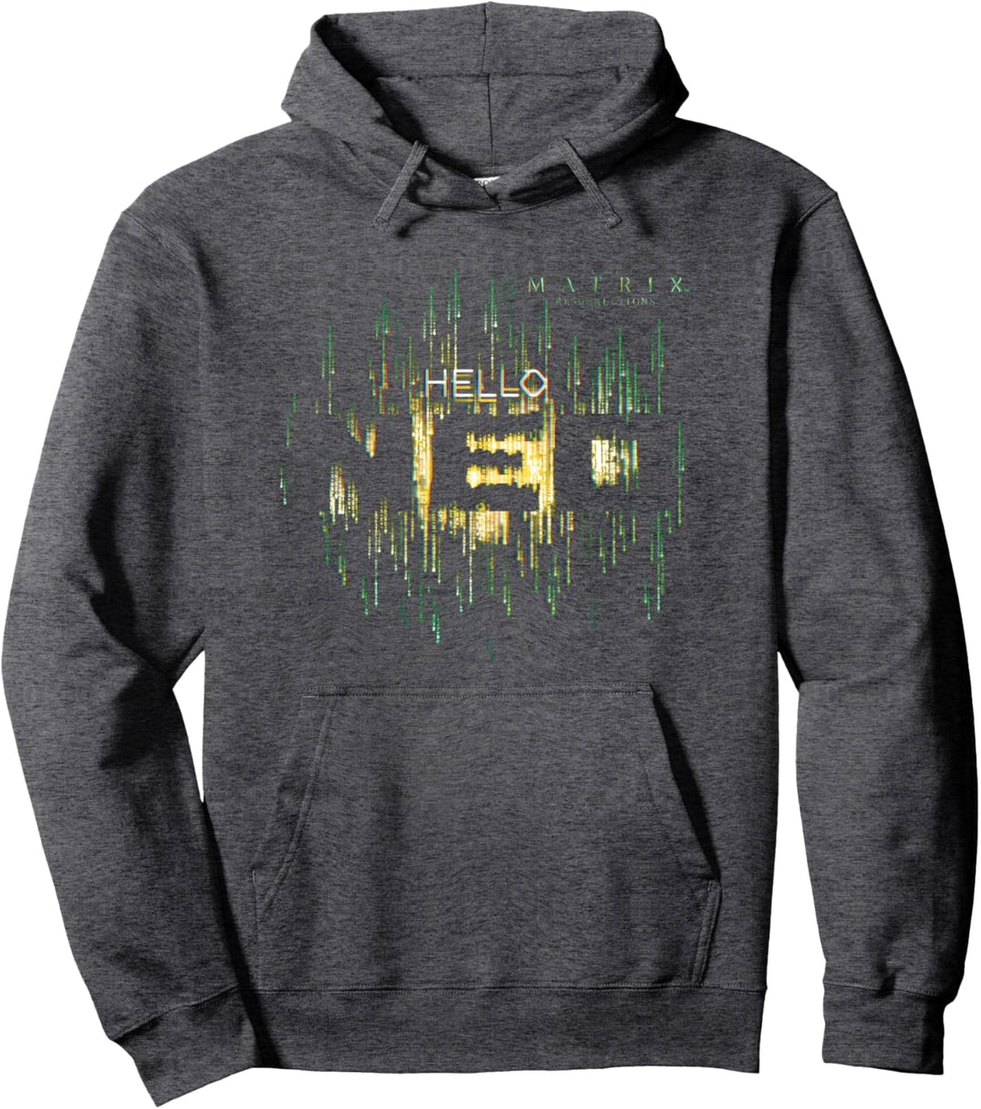 The Matrix 4 Hello Neo Pullover Hoodie