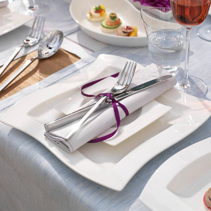 Villeroy und Boch NewWave Serviergabel, 23,6 cm, Edelstahl, Serviergabel