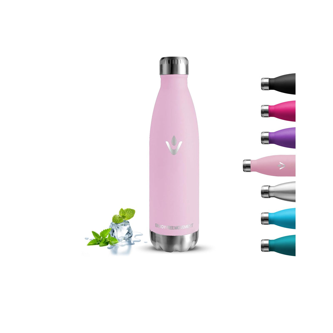 Thermosflasche- 750ml- Trinkflasche Edelstahl, BPA-freie, Trinkflasche Auslaufsicher, 24h Kalt & 12h