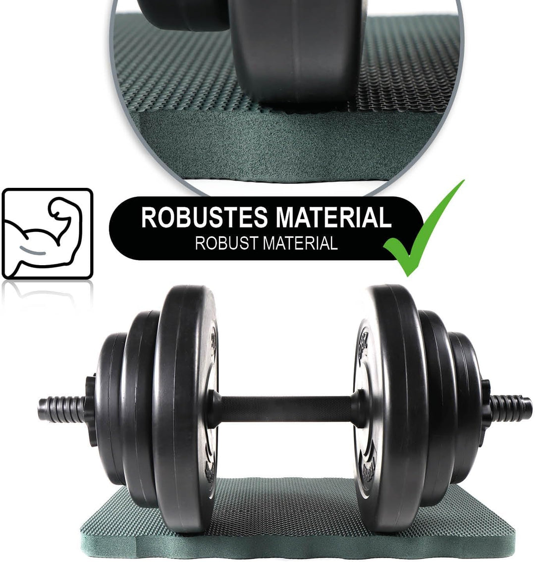 com-four® 4x Kniekissen für den Garten - Kniematte für die Gartenarbeit - Kniepolster für Handwerk u