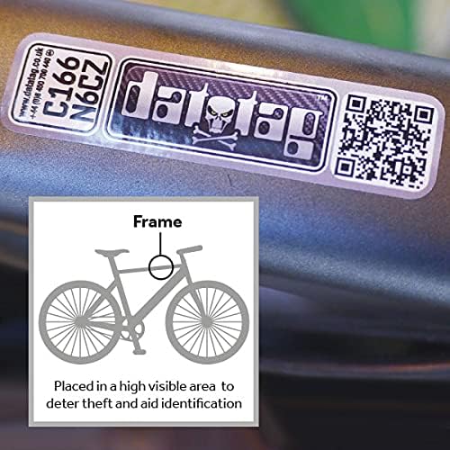 Datatag Stealth Diebstahlschutz, 0,1 cm, Silber