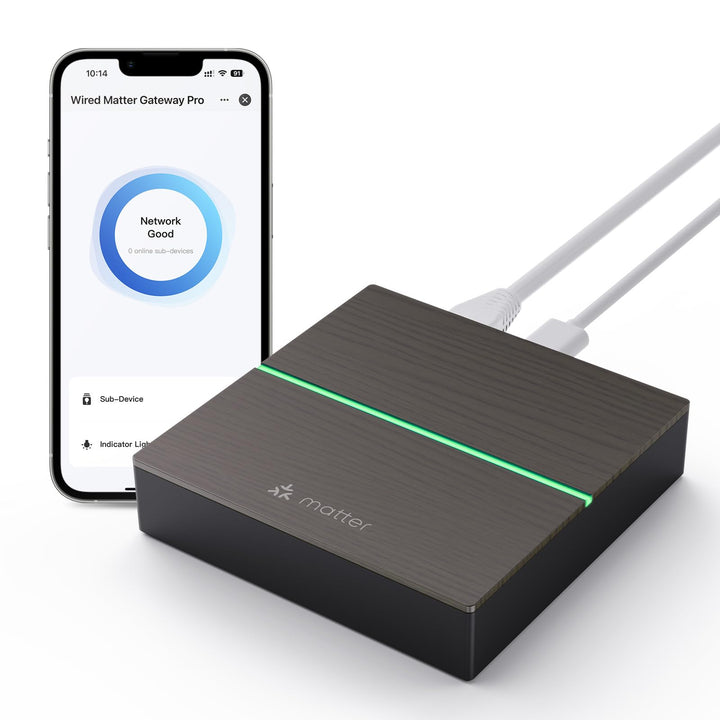 MIUCDA Zigbee und Matter Thread Gateway - Matter Hub für Hausautomatisierung, Unterstützt Alexa, Goo