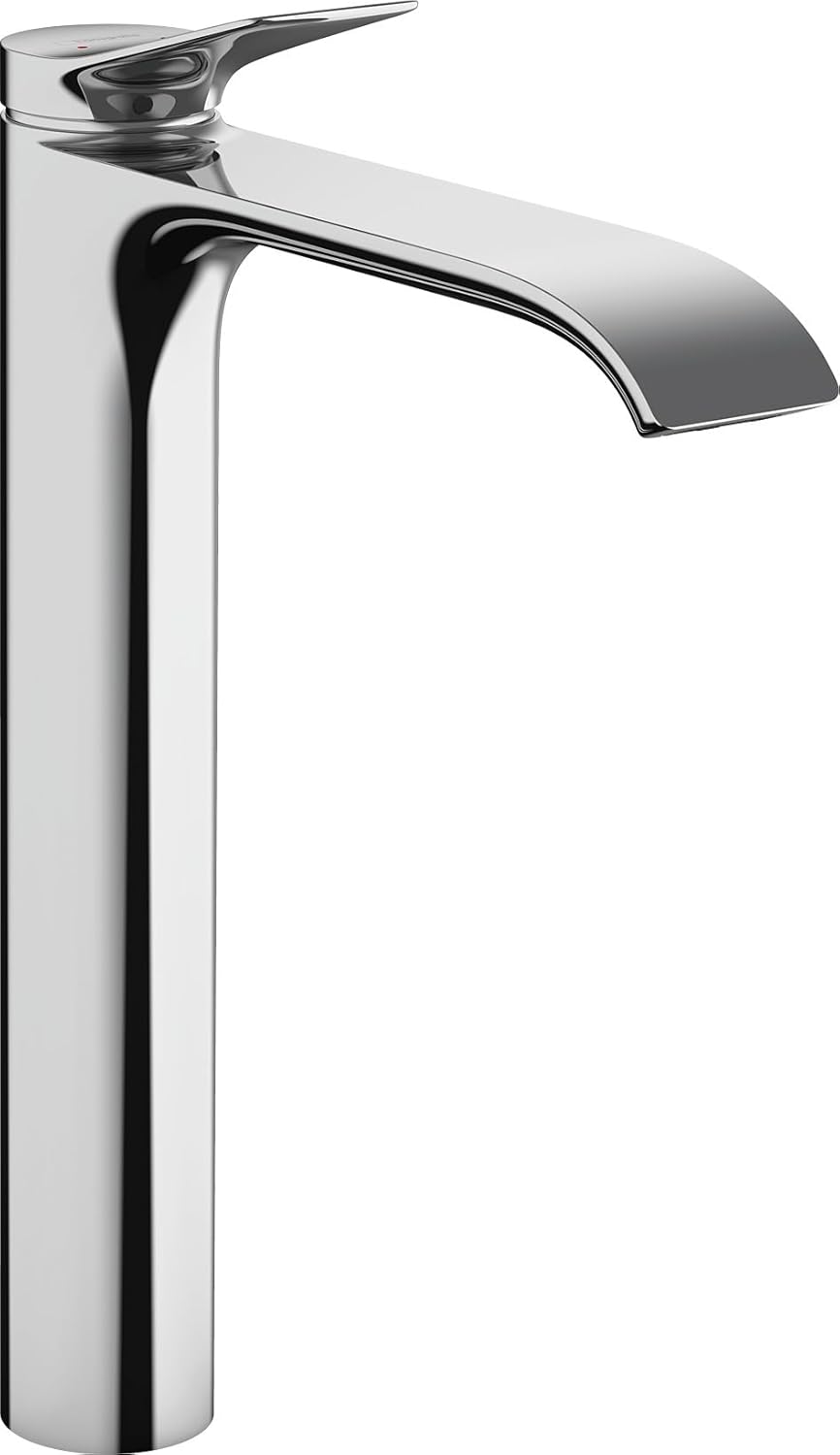 hansgrohe Waschtischarmatur Vivenis, Wasserhahn Bad mit Auslauf Höhe 250 mm, Badarmatur wassersparen