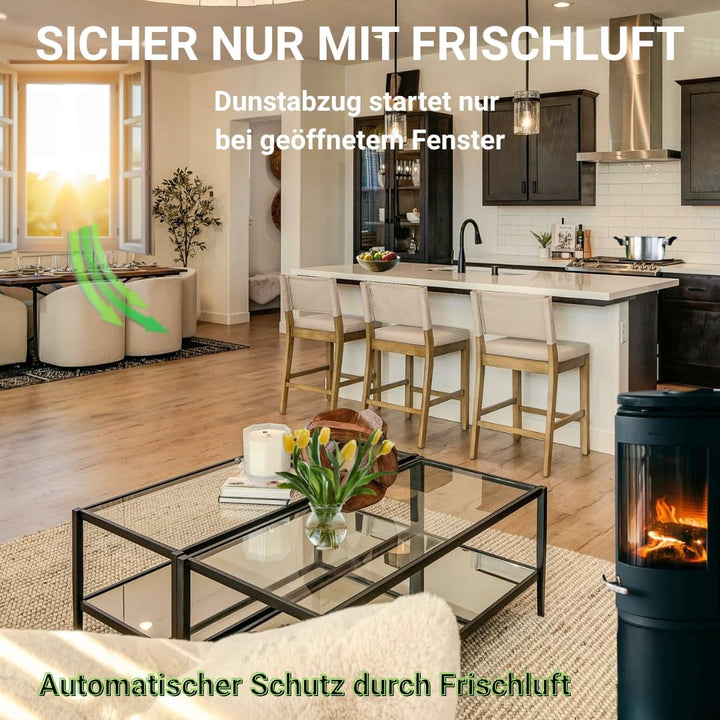 Schabus FDS 100 Funk-Dunstabzugssteuerung, 700 W, 230 V, weiss, mit Dibt-Ü-Zulassung und TÜV