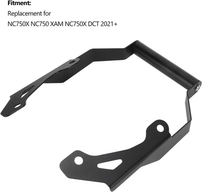 KIMISS Motorrad-Handyhalterung, Motorrad-Navigationshalterung aus Aluminiumlegierung, Ersatz für NC7