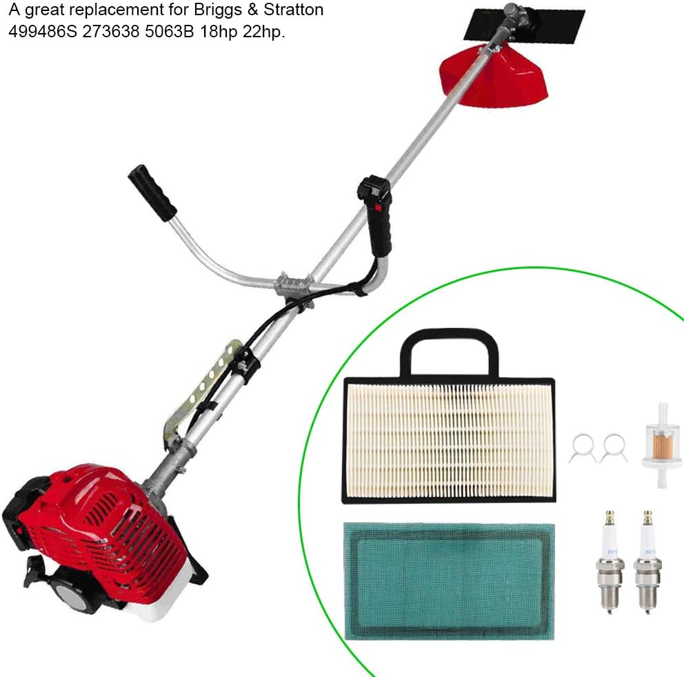 Rasentraktor-Luftfilter-Set Vorfilter für 499486S 273638 5063B 18hp 22hp Kraftstofffilter Tune Up Ki