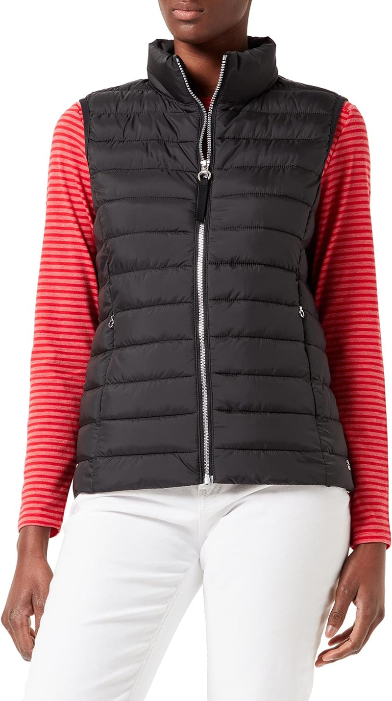 s.Oliver Damen Outdoor Weste 38 Schwarz, 38 Schwarz