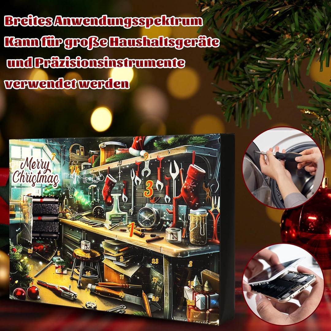 Jeasona Männer Adventskalender Werkzeug 2025 Werkzeug Adventskalender 2025 Männer Werkzeug Geschenk