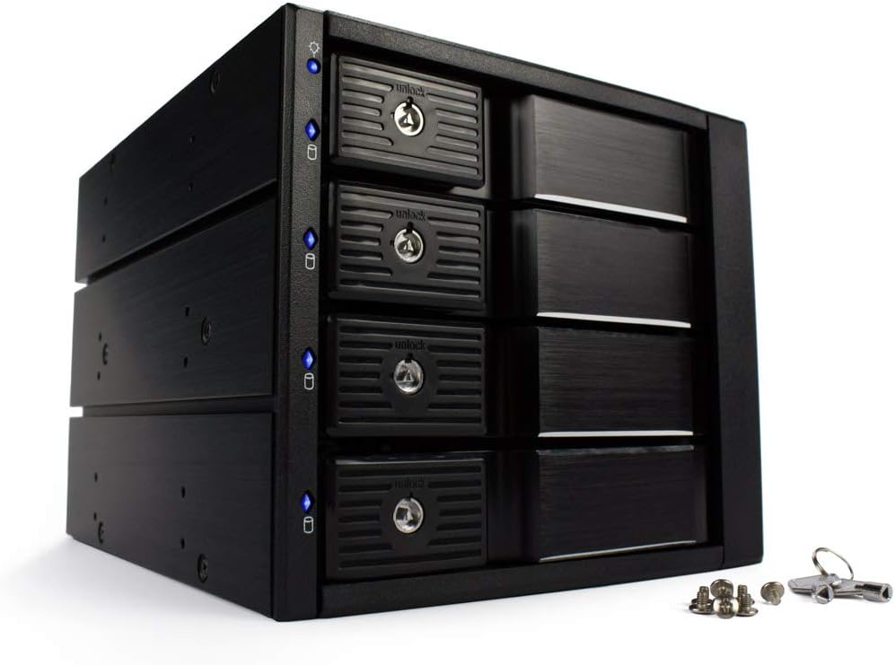 FANTECH 2186 BP-SA3141 SAS + SATA Backplane für 4× 3,5" HDD, schwarz