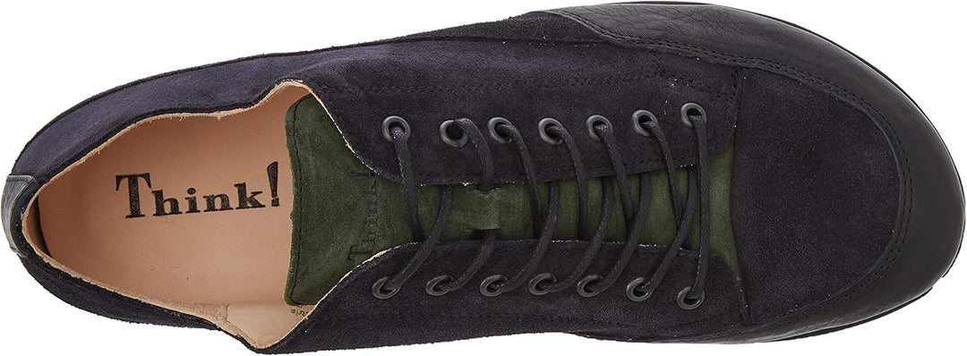 Think! Herren King Chromfrei Gegerbte Nachhaltige Wechselfussbett Schnürhalbschuhe 47 EU 8000 Oceano
