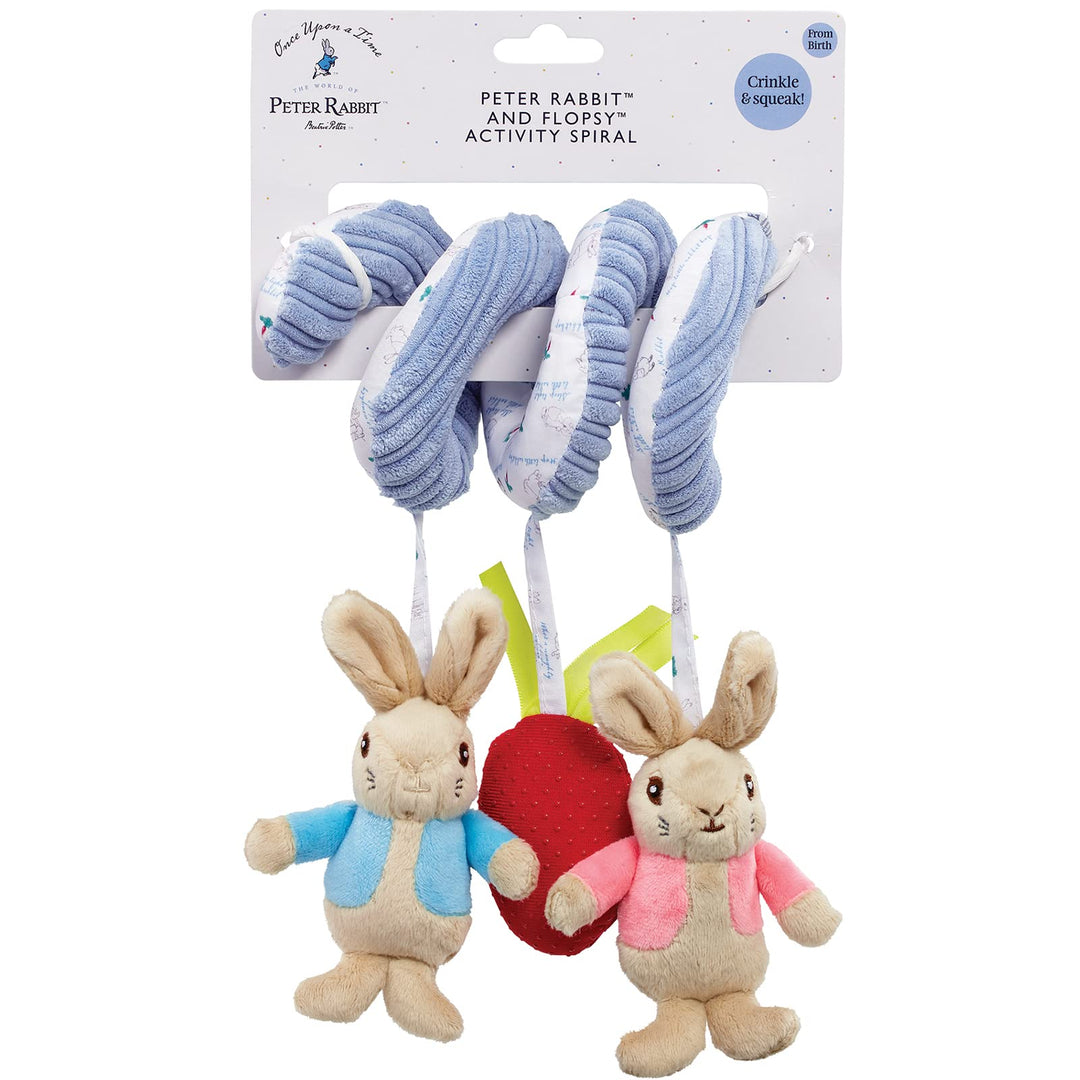 Rainbow Designs Peter Rabbit („Peter Hase“) Tätigkeitsspirale für Babys - Spirale für Kinderwagen un