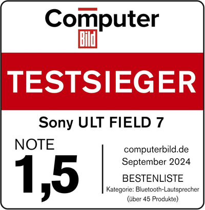 Sony ULT Field 7 - Kabelloser tragbarer Bluetooth-Lautsprecher mit ULT Power Sound, ultimativem Deep