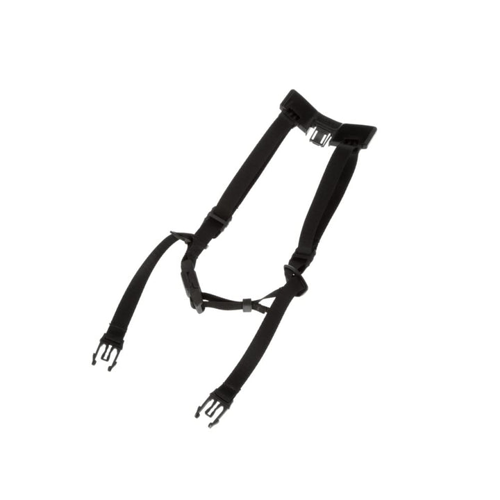 3M X5-P4PTCS1 Premium-4-Punkt-Kinnriemen mit Magnetverschluss für SecureFit Schutzhelme, Schwarz