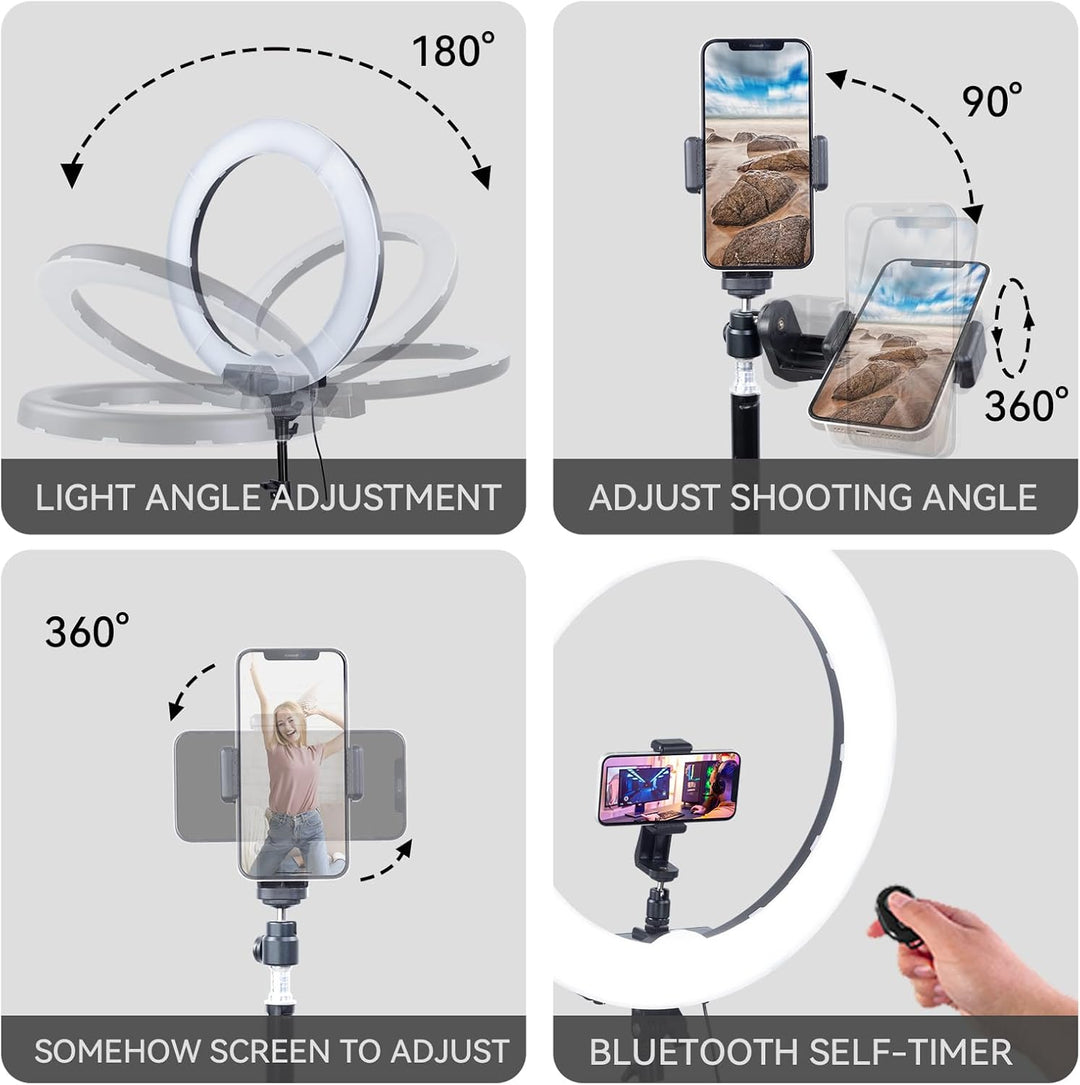 Der messblinzler langelem iii 18. "55w 5500k LED Ringlicht,die Farbe Von led-lampen， ringlicht mit s