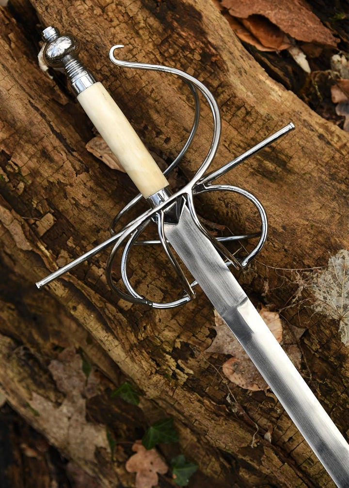 Battle-Merchant - Italienischer Rapier mit geschwungenem Parier, 16. Jh. - Mittelalter